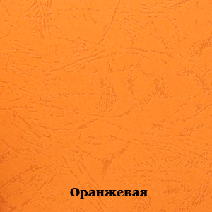 Обложка для переплета А4 Картон &quot;Кожа&quot; 230гр Оранжевая (100шт)